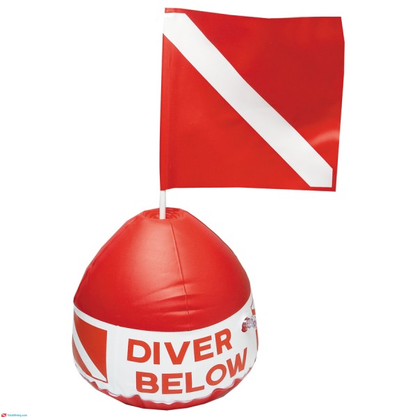 Diver Down Buoy Float and Flag - The Diving Center
