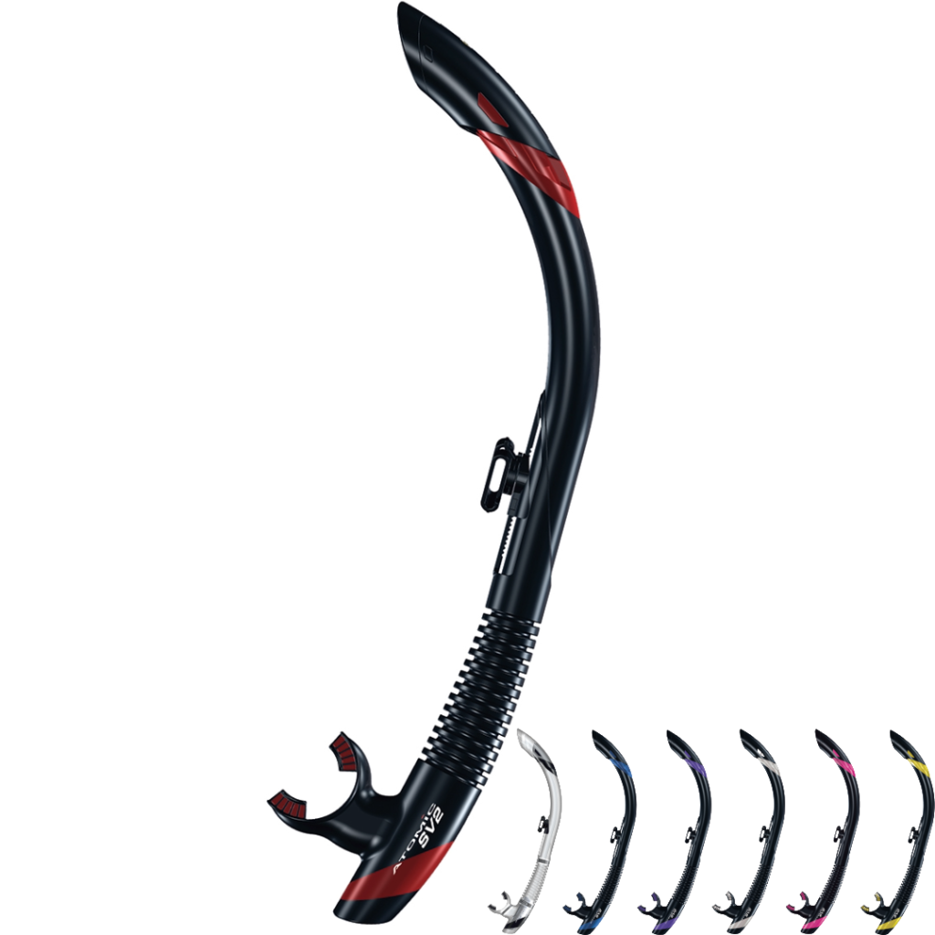 Atomic SV2 Semi Dry Snorkel The Diving Center