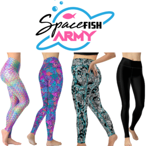 Spacefish Army Eco-Friendly Leggings
