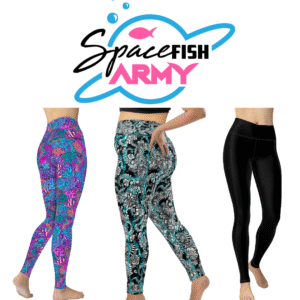 Spacefish Army Eco-Friendly Leggings