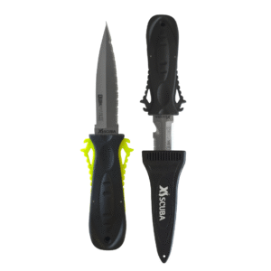 XS Scuba QuikPynch Stiletto Tip Titanium Dive Knife